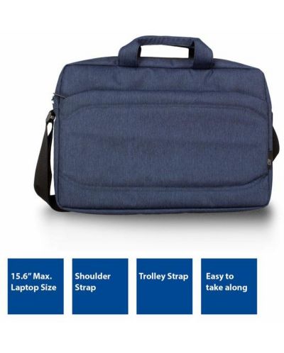 Чанта за лаптоп ACT - Metro, 15.6'', синя - 6