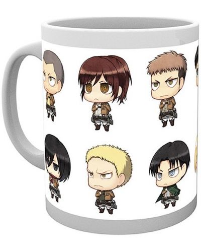 Чаша ABYstyle Animation: Attack on Titan - All Chibis - 1