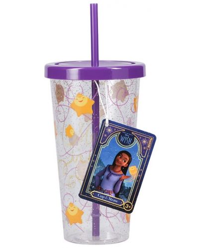 Чаша за път Paladone Disney: Wish - Glitter Star - 2