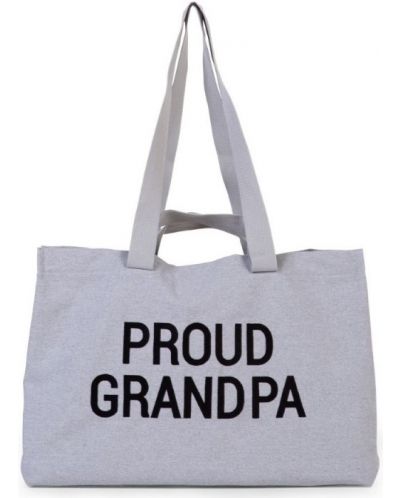 Чанта за принадлежности ChildHome - Proud Grandpa, сива - 1