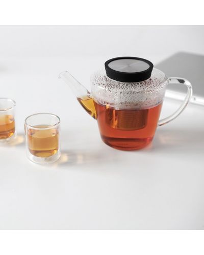 Чайник с инфузер Viva Scandinavia - Infusion, 1 L, със силиконов капак - 6
