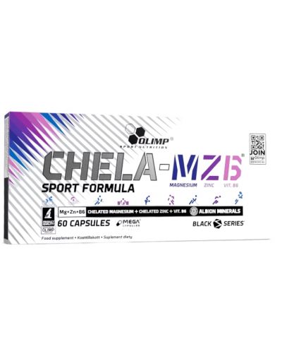 Chela MZB Sport Formula, 60 капсули, Olimp - 1