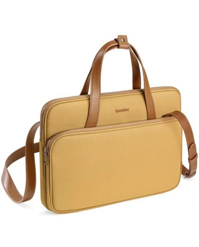 Чанта за лаптоп Tomtoc - A12D3Y1, 14'', жълта - 1