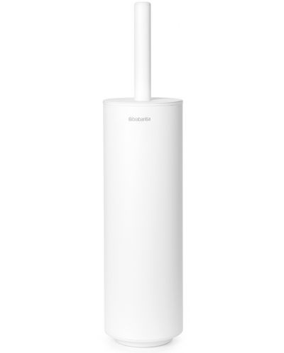 Четка за тоалетна със стойка Brabantia - MindSet, Mineral Fresh White - 1