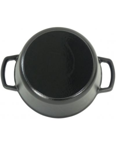 Чугунена тенджера с капак Kela - Calido, 21 х 10 cm, 2.5 L, черна - 4