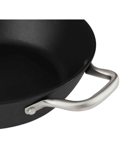 Чугунена тенджера BOJ - Classic CastIron, 24 х 11 cm, черна - 4