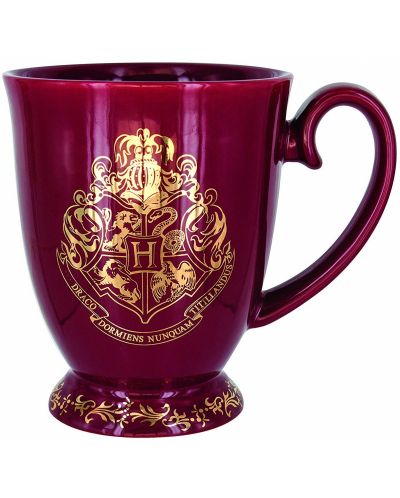 Чаша 3D Paladone Movies: Harry Potter - Hogwarts, (Red) - 1