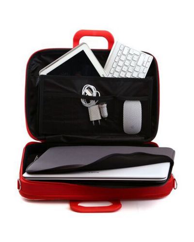 Чанта за лаптоп Bombata Business Classic - 15.6", лилава - 5