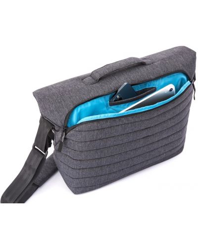 Чанта за лаптоп Odzu - Smart, 15.6'', сива - 6