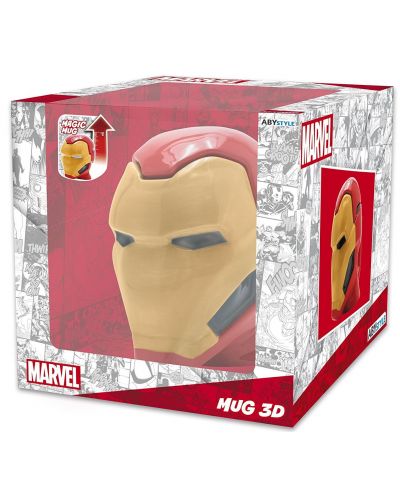 Чаша Marvel - 3D Iron Man - 2