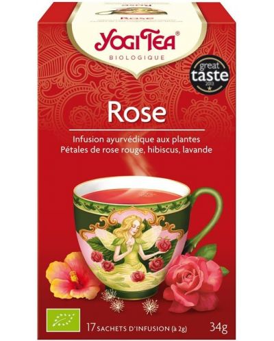 Чай с роза, 17 пакетчета, Yogi Tea - 1
