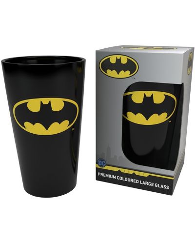 Чаша за вода ABYstyle DC Comics: Batman - Symbol, 400 ml - 2