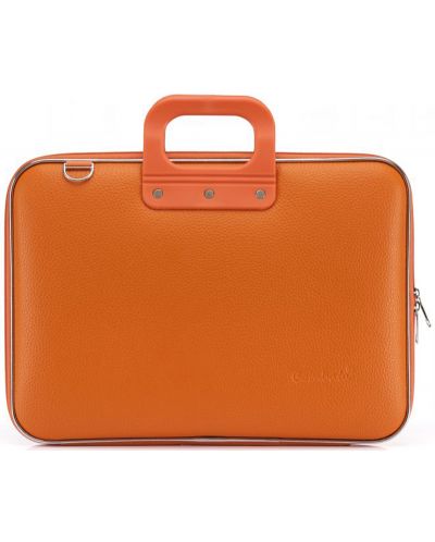 Чанта за лаптоп Bombata - Classic, 15.6", оранжева - 1