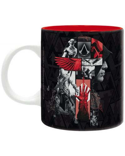 Чаша ABYstyle Games - Assassin's Creed - Crest black & red - 2