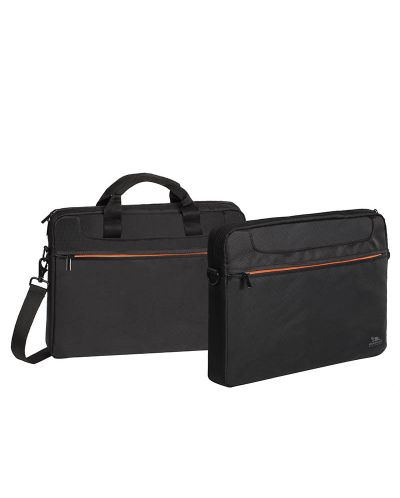 Чанта за лаптоп Rivacase 8033 15.6" - черна - 6