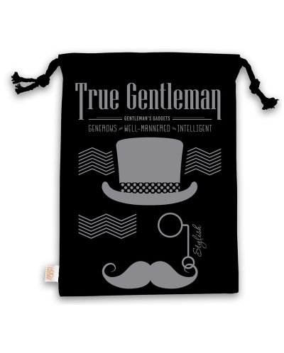 Чанта за книги Simetro Books - True Gentleman - 1