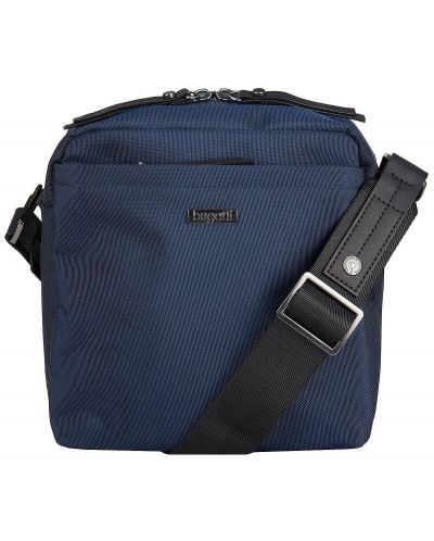Чанта през рамо Bugatti Contratempo – Small, вертикална, синя - 1