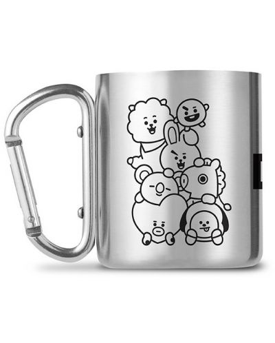 Чаша GB Eye Animation: BT21 - Pile up (Carabiner) - 1