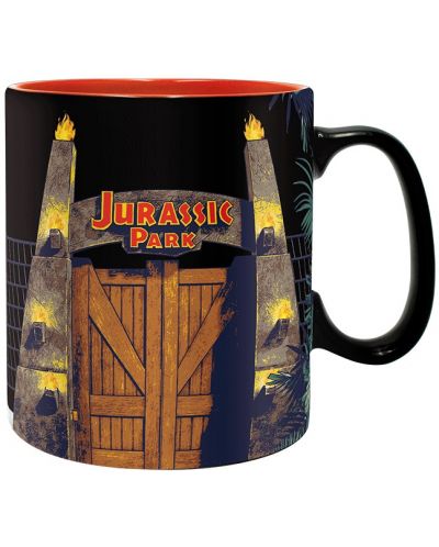 Чаша с термо ефект ABYstyle Movies: Jurassic Park - Gate - 1