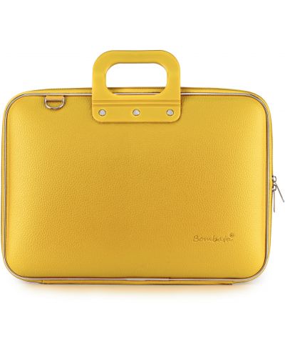 Чанта за лаптоп Bombata Classic  - 15,6", шафран - 1