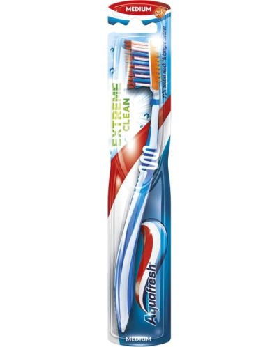Aquafresh Четка за зъби Extreme clean, medium - 1