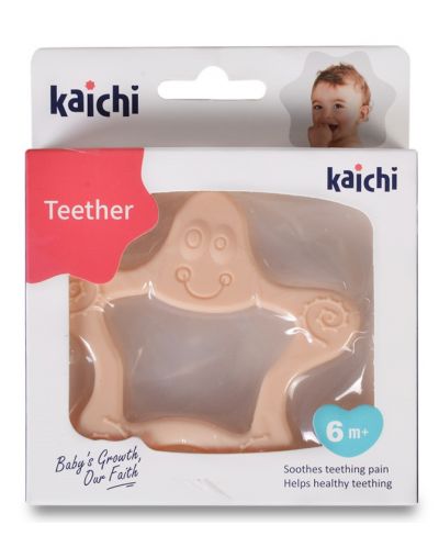 Чесалка за зъбки Kaichi Seabed - Бежова - 1