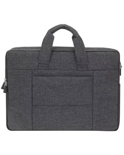 Чанта за лаптоп Rivacase - 15.6", сива - 1