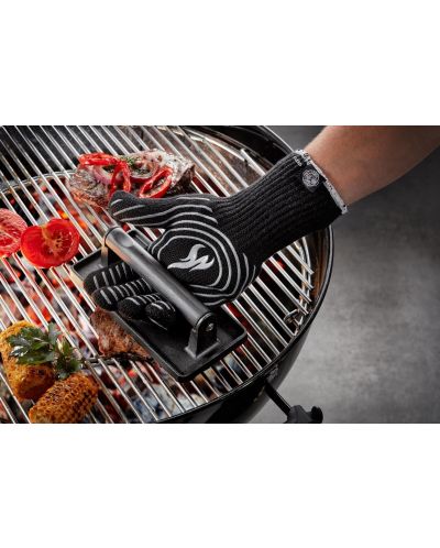 Чугунена преса за грил Gefu - BBQ, 20 х 10 х 6.3 cm, черна - 5