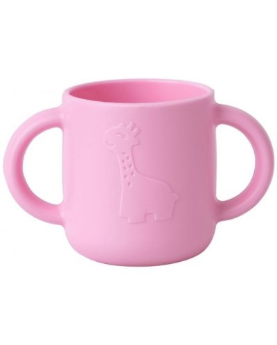 Чашка с дръжки Wee Baby - Prime, розова - 1
