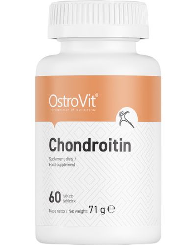 Chondroitin Sulfate, 800 mg, 60 таблетки, OstroVit - 1