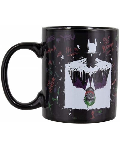Чаша с термо ефект Paladone DC Comics - Batman & The Joker - 4