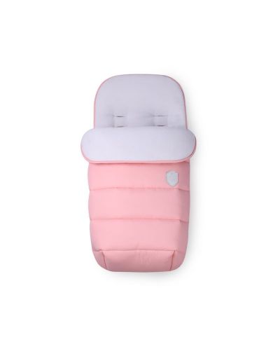 Чувалче за бебешка количка KikkaBoo Embroidered - Бебешко розово - 1