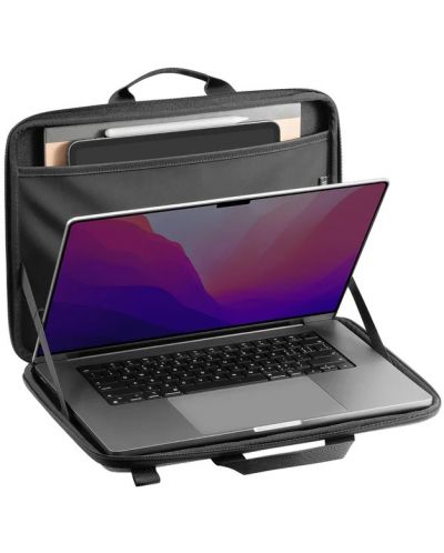 Чанта за лаптоп Tomtoc - FancyCase-A25 A25F2G2, 16'', сива - 2