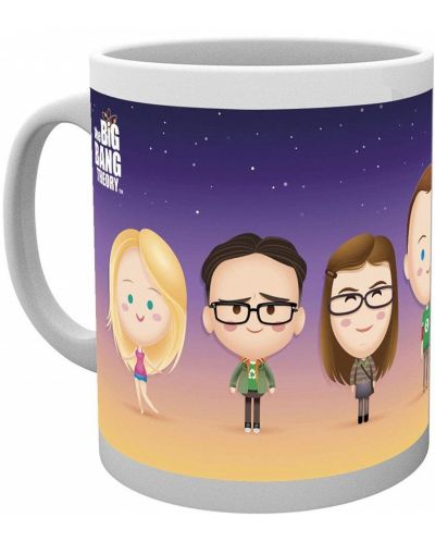 Чаша GB eye Television: The Big Bang Theory - Characters, 300 ml - 1