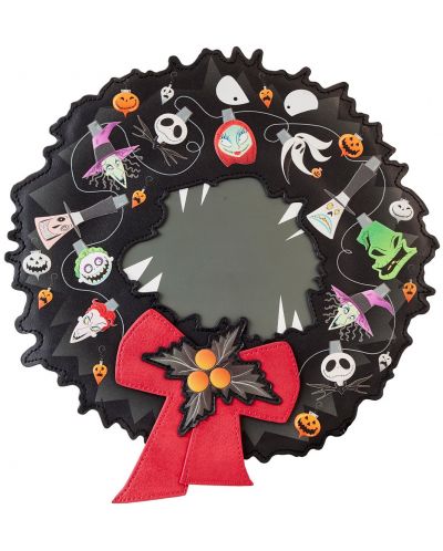 Чанта Loungefly Disney: The Nightmare Before Christmas - Figural Wreath - 1