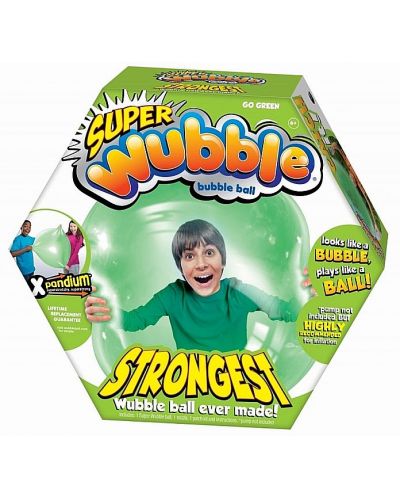 Super Wubble Bubble Expandium - Уъбъл Бъбъл, зелен - 1