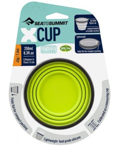 Чаша Sea to Summit - X-Cup, 250 ml, зелена - 3