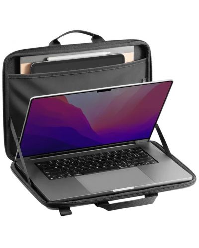 Чанта за лаптоп Tomtoc - FancyCase-A25 A25C2G2, 13'', сива - 2