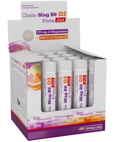 Chela-Mag B6 + D3 Forte Shot Box, 20 шота, Olimp - 1