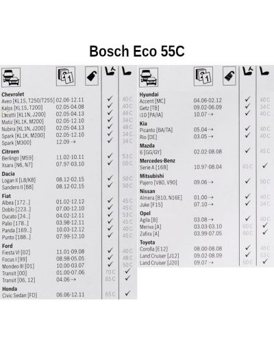 Чистачка Bosch - Eco 550 mm - 6