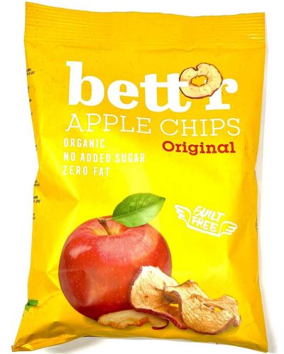 Ябълков чипс, 50 g, Bett'r - 1