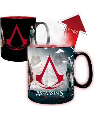 Чаша с термо ефект ABYstyle Games: Assassin's Creed - Legacy - 3