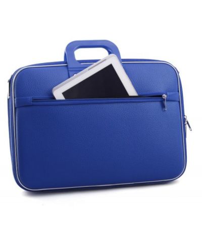 Чанта за лаптоп Bombata Business Classic - 15.6", лилава - 7