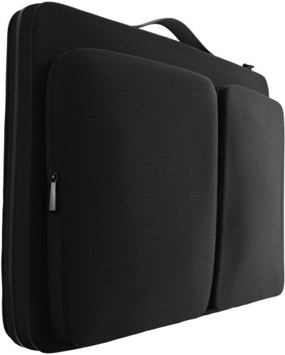 Чанта за лаптоп Next One - Slim Shoulder, MacBook Pro 14", черна - 4