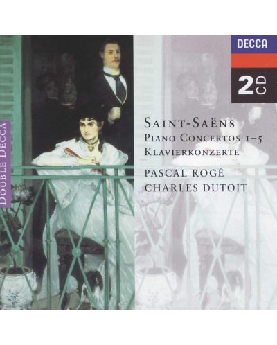 Charles Dutoit - Saint-Saëns: Piano Concertos Nos. 1-5 (2 CD)
