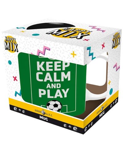 Чаша The Good Gift Sports: Football - Keep Calm and Play Football - 3