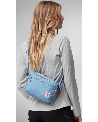 Чанта за рамо Fjallraven - High Coast Crossbody, оранжева - 4