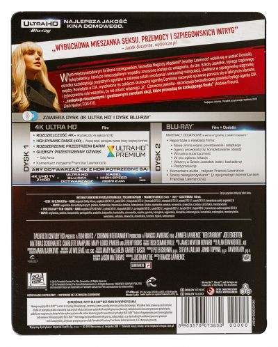 Червената лястовица, Steelbook (4K UHD+Blu-Ray) - 2