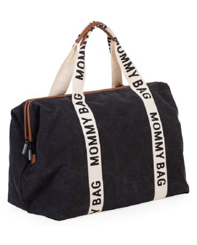 Чанта за принадлежности Childhome - Mommy Bag, черна - 2