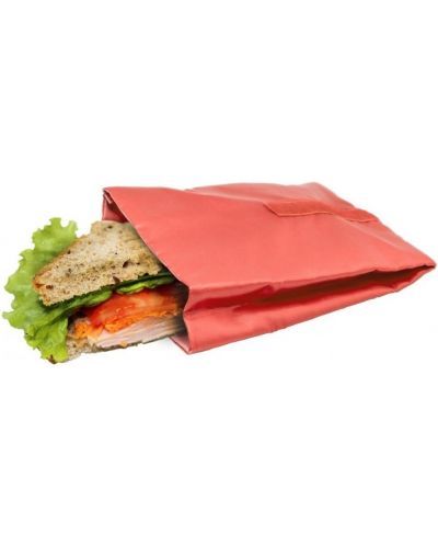 Чанта за храна тип джоб Nerthus - Корал, 18.5 x 14 cm - 2